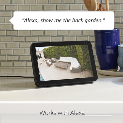 Ring Floodlight Cam Wired Plus | Outdoor Security Camera 1080p HD Video, LED Floodlights, Siren, Wifi, Hardwired | alternative to CCTV system | 30-day free trial of Ring Home | White