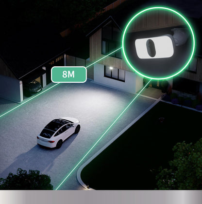 Arlo Floodlight Security Camera Outdoor, Quality 2K HDR, 160° Wide Angle, Weatherproof, Colour Night Vision, Ringing Alarm Siren, Up to 3000 Lumen, 2-Way Talk, Arlo Secure Trial Included, Black