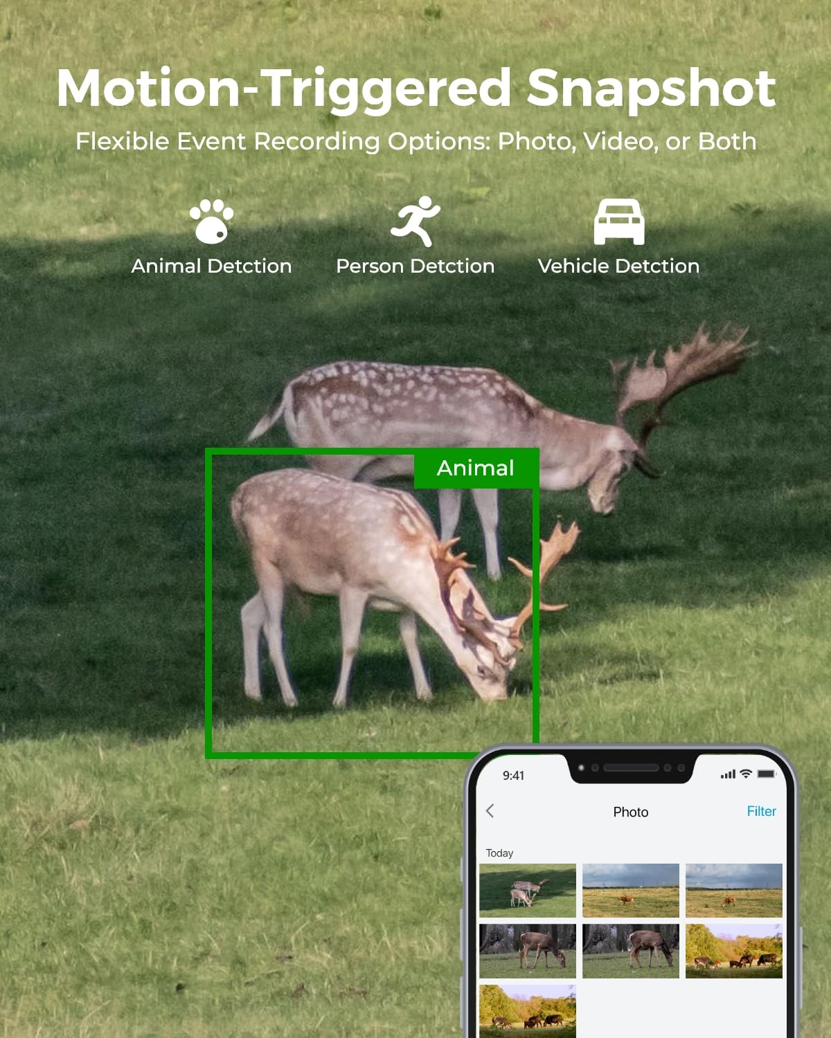 Reolink 4K 4G LTE Cellular Security Camera Outdoor Wireless with SIM Card, Battery Powered, No WiFi Camera, 6X Zoom, Auto Tracking, No-Glow IR, IP65 for Wildlife, TrackMix LTE-C+ Solar Panel