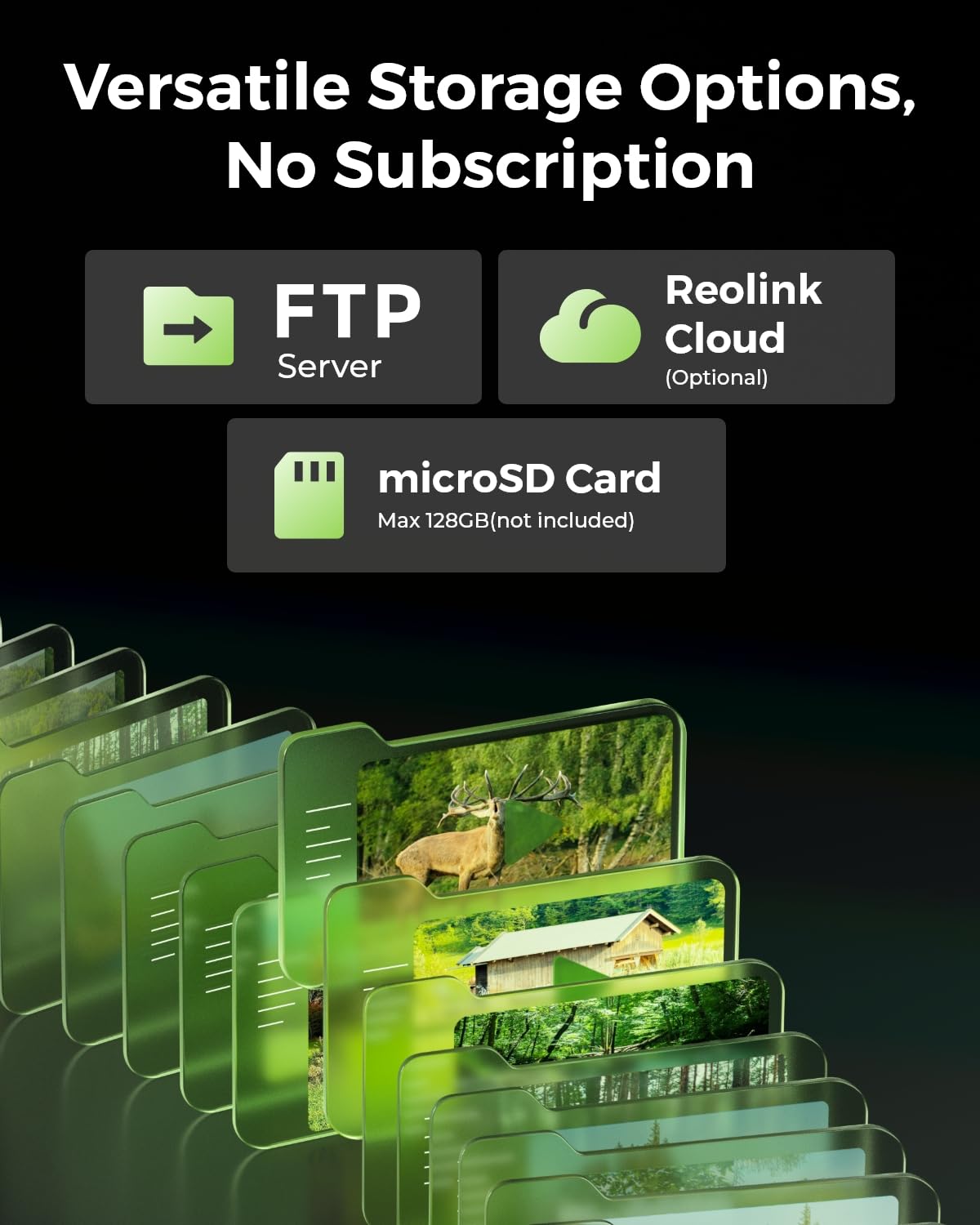 Reolink 4K 4G LTE Cellular Security Camera Outdoor Wireless with SIM Card, Battery Powered, No WiFi Camera, 6X Zoom, Auto Tracking, No-Glow IR, IP65 for Wildlife, TrackMix LTE-C+ Solar Panel